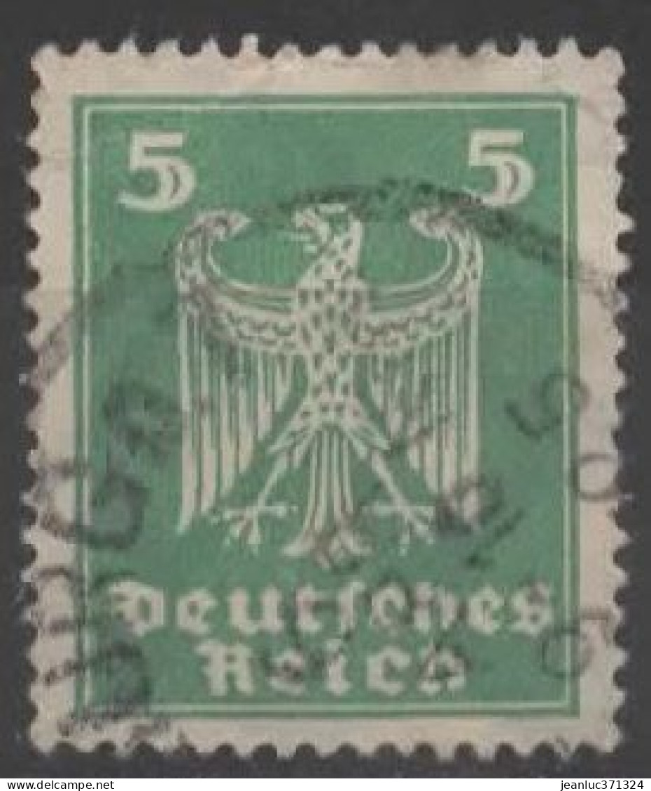 ALLEMAGNE REP DE WEIMAR N° 349 O Y&T 1924-1925 Nouvel Aigle Héraldique - Usados