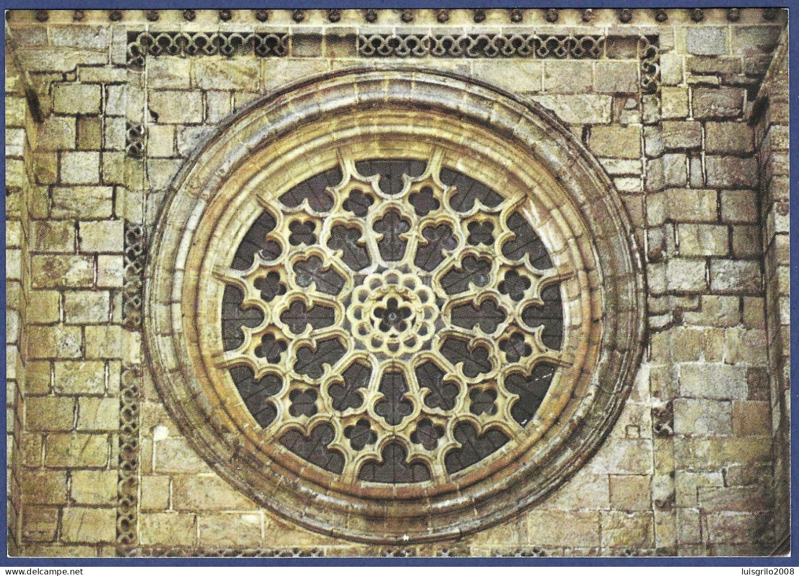 Évora - Catedral. Rosásea Do Transepto - Evora