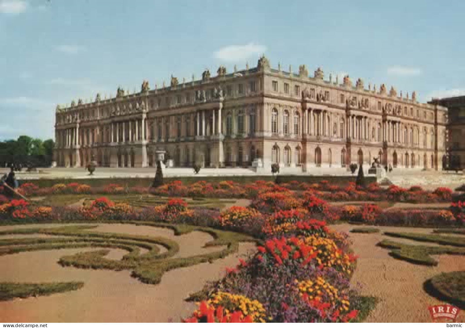 VERSAILLES, PALAIS DE VERSAILLES, FACADE SUR LE PARC COULEUR  REF 16442 - Versailles (Château)