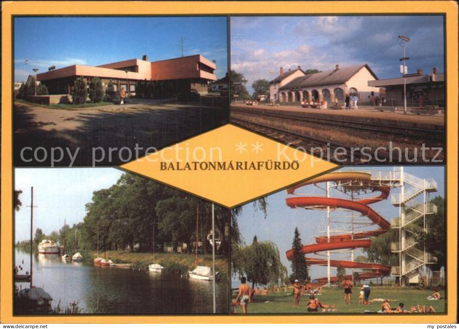72501054 Balatonmariafuerdo Bahnhof Freibad  Balatonmariafuerdo - Hungary