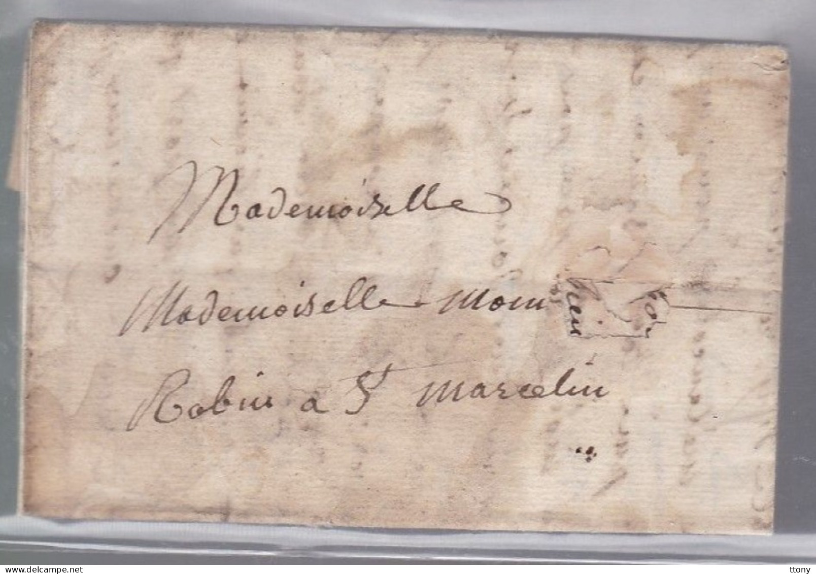 30 Lettres  Dite Précurseurs     Sur Lettres Ou Enveloppes  Toutes Scannées   Recto- Verso ( Plusieurs Lots ) - 1801-1848: Vorläufer XIX