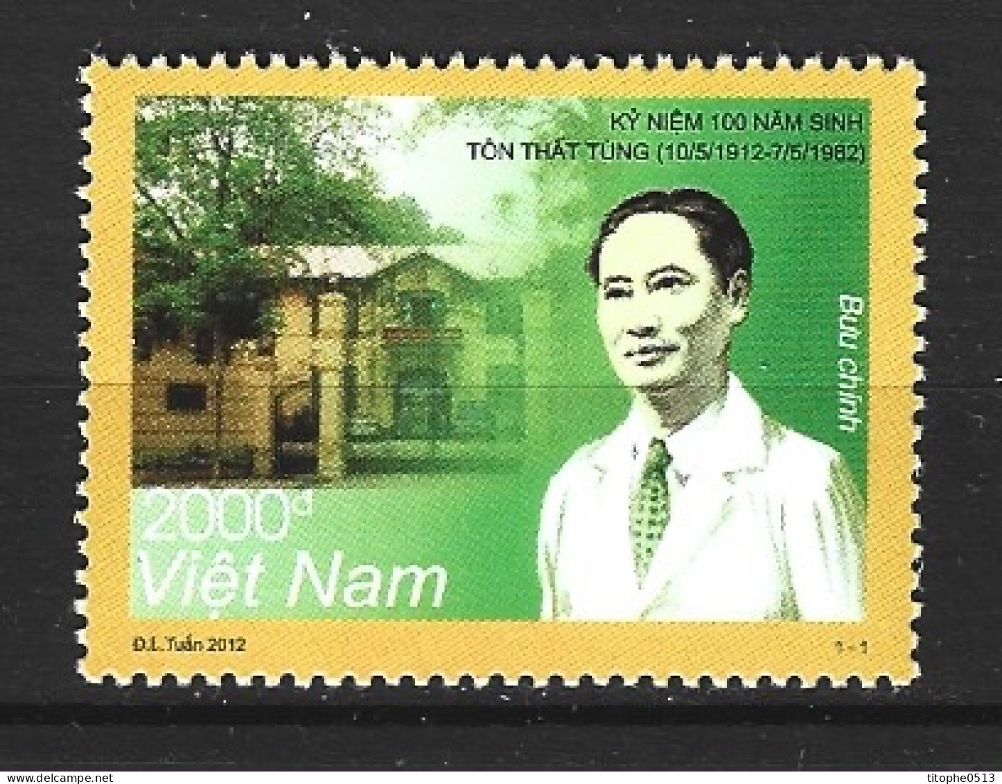 VIET NAM. N°2414 De 2012. Chirurgien. - Médecine