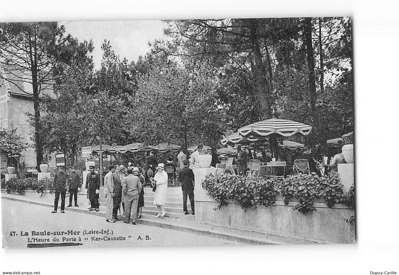 LA BAULE SUR MER - L'heure Du Porto à " Ker Causette " - Très Bon état - La Baule-Escoublac