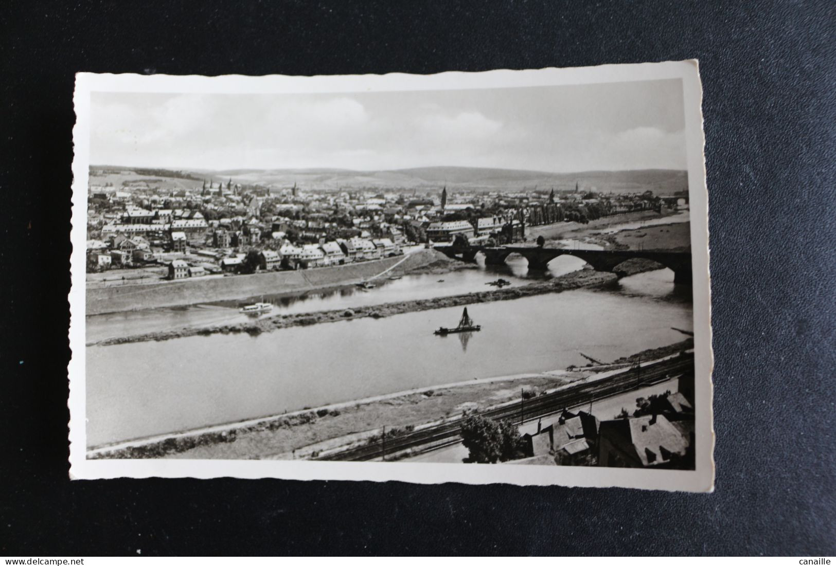 S-C 245 / Allemagne - Rhénanie-Palatinat, Trier Blick Vom Weißhaus Auf Die Stadt Panorama  /  1951 - Trier