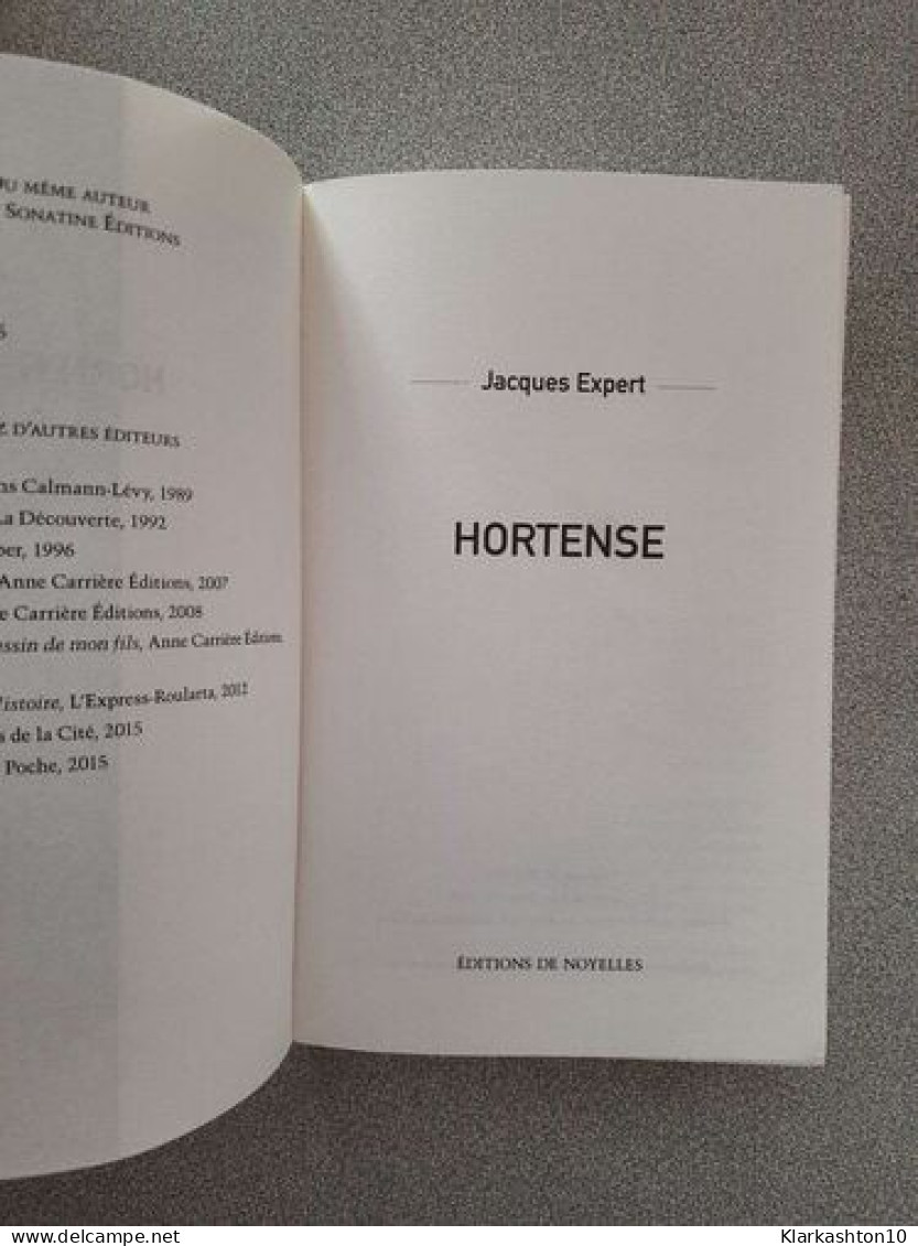 Hortense - Altri & Non Classificati