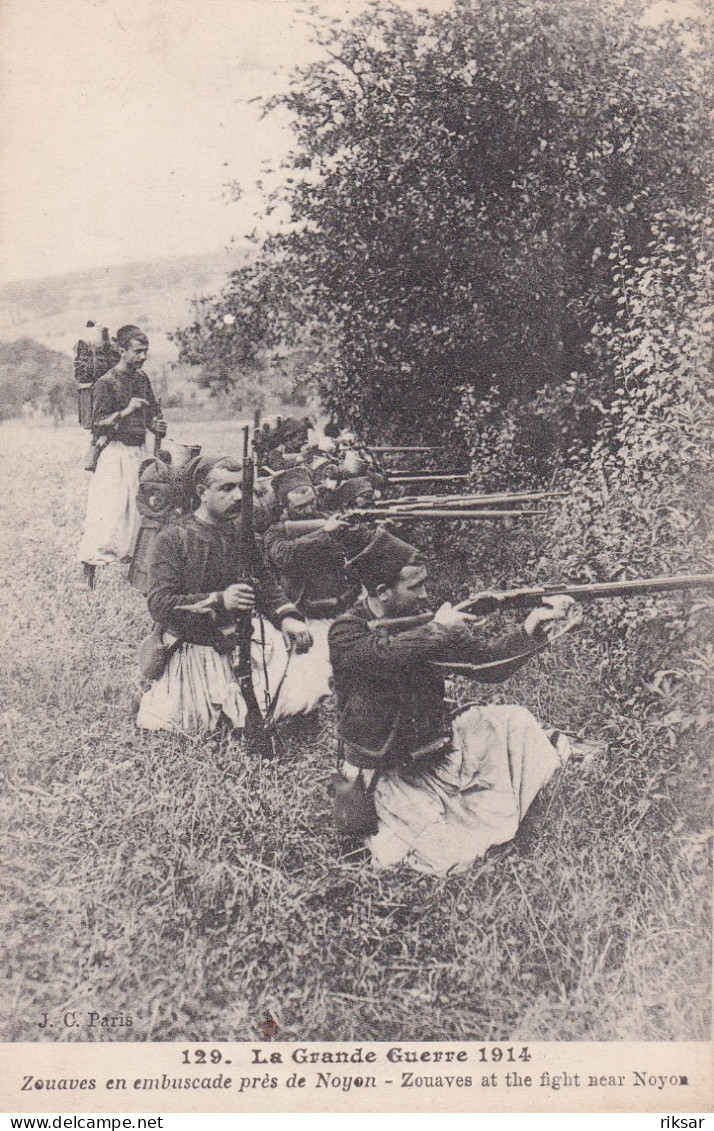 MILITARIA(ZOUAVE) NOYON - Regiments