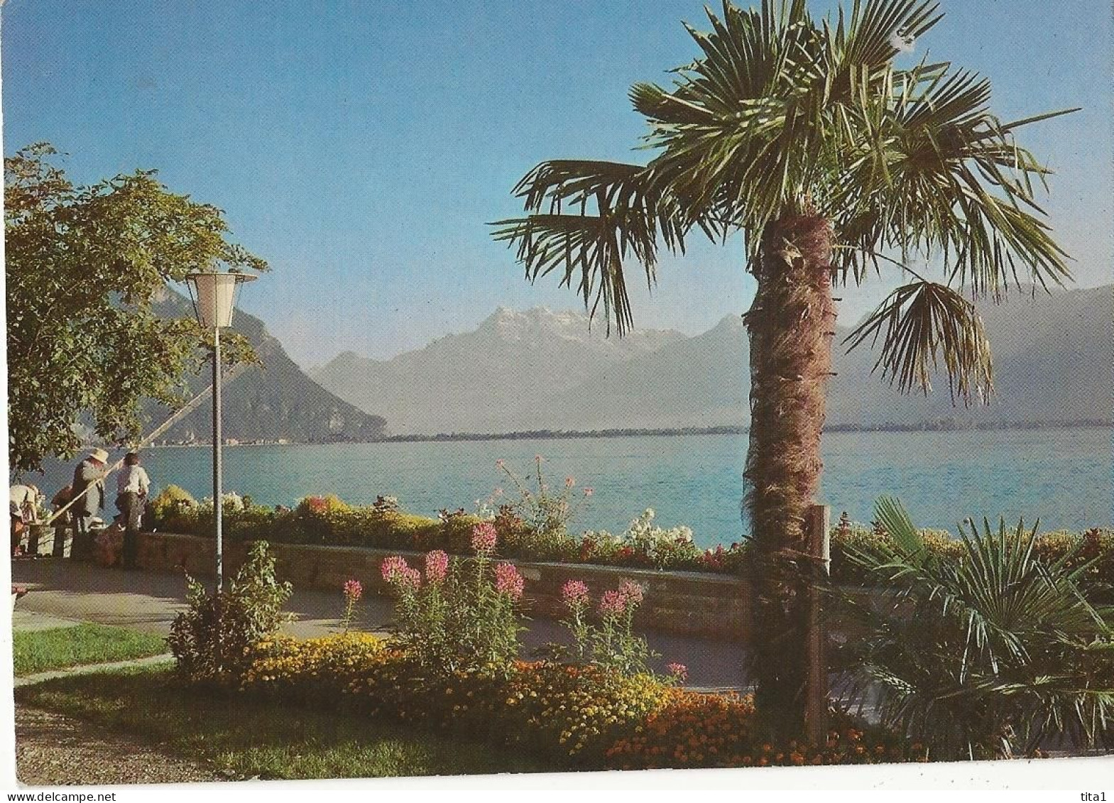 278 - Montreux - Le Quai Et Les Dents Du Midi - Montreux