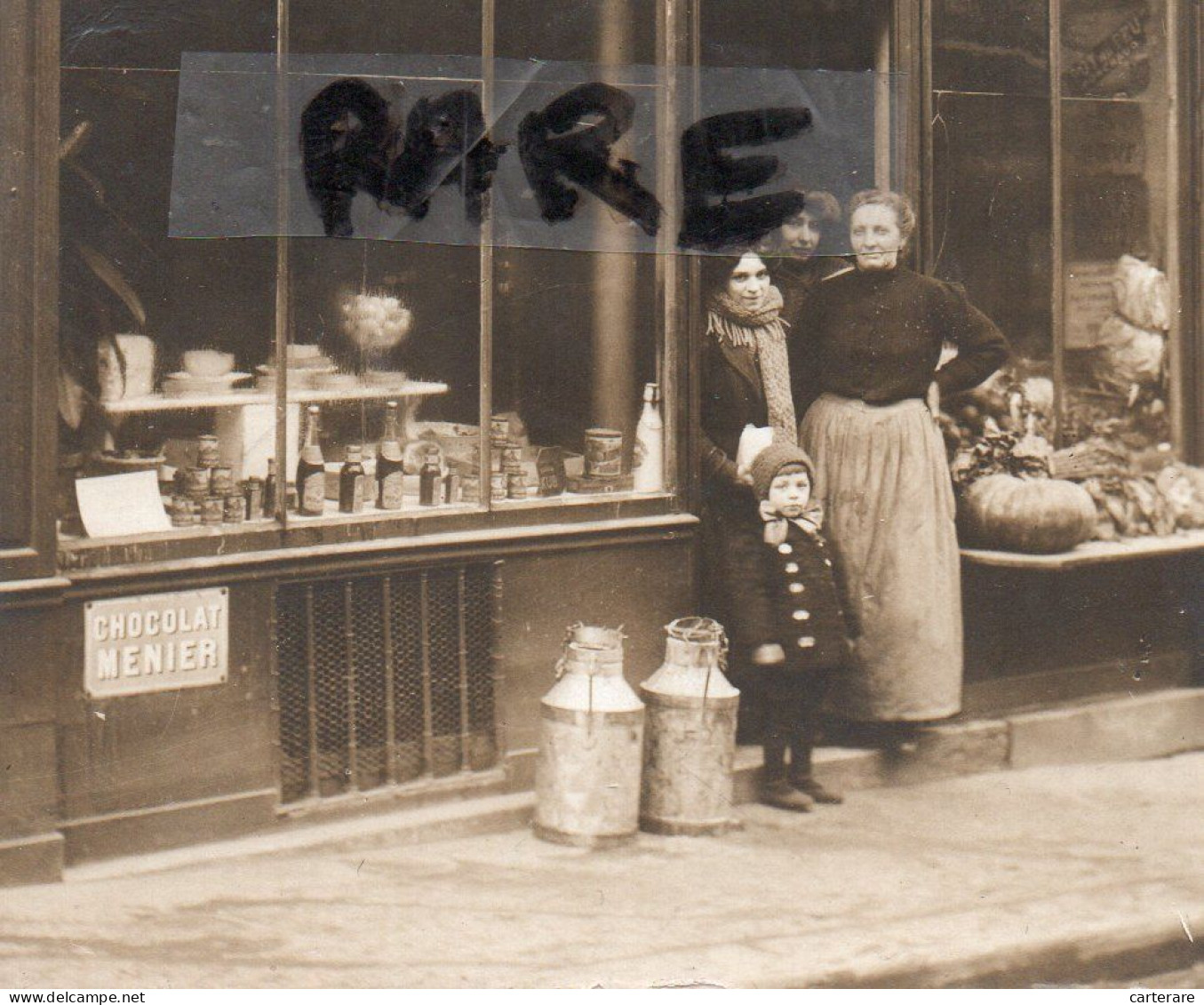 PHOTO ANCIENNE,08,ARDENNES,FUMAY,GRANDE RUE,COMMERCE,RARE - Places