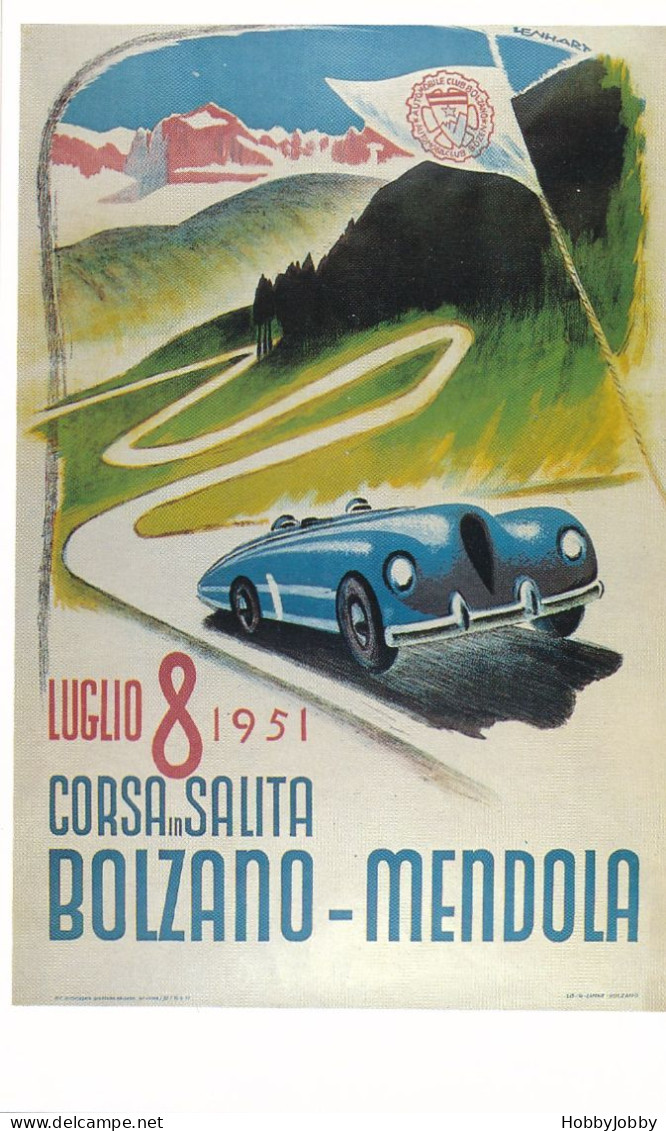 15 VARIOUS CARS - ADVERTISING - POSTERS - FROM Lisboa / GAETA - ALBERGO - MIRSOLE - a.s.o. NB!  LOW asking price