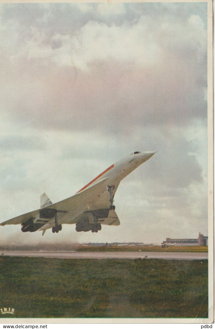 FT 03 . CPM . Concorde . Iris Carte . - 1946-....: Modern Era