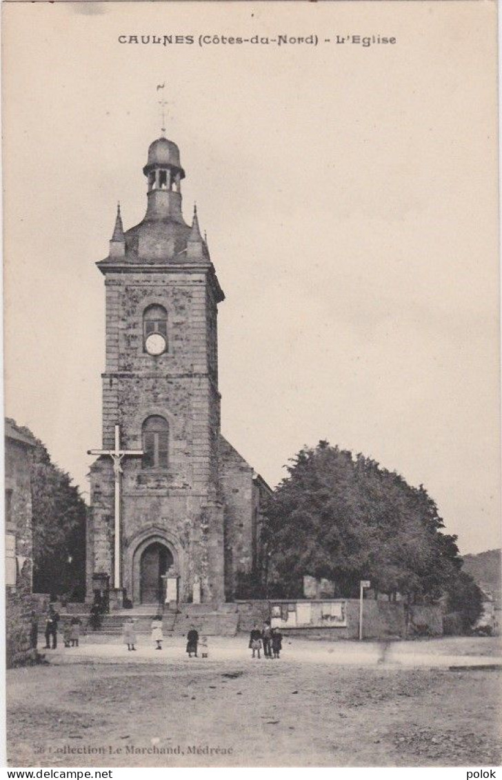 Cn – Cpa CAULNES – L'Eglise - Sonstige & Ohne Zuordnung