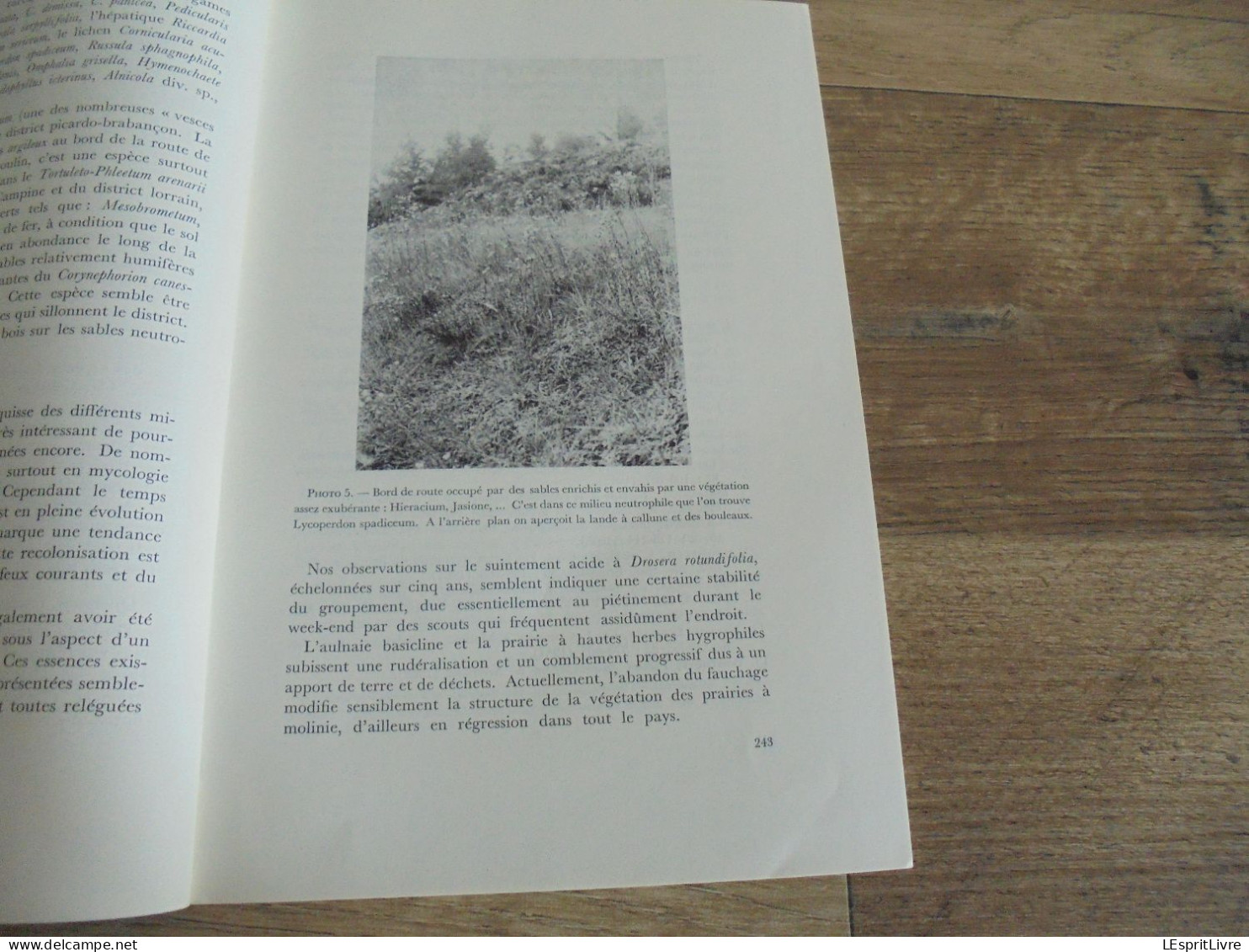 LES NATURALISTES BELGES N° 5 Année 1971 Régionalisme Lande de Rixensart Migrations des Oiseaux Botanique Flore