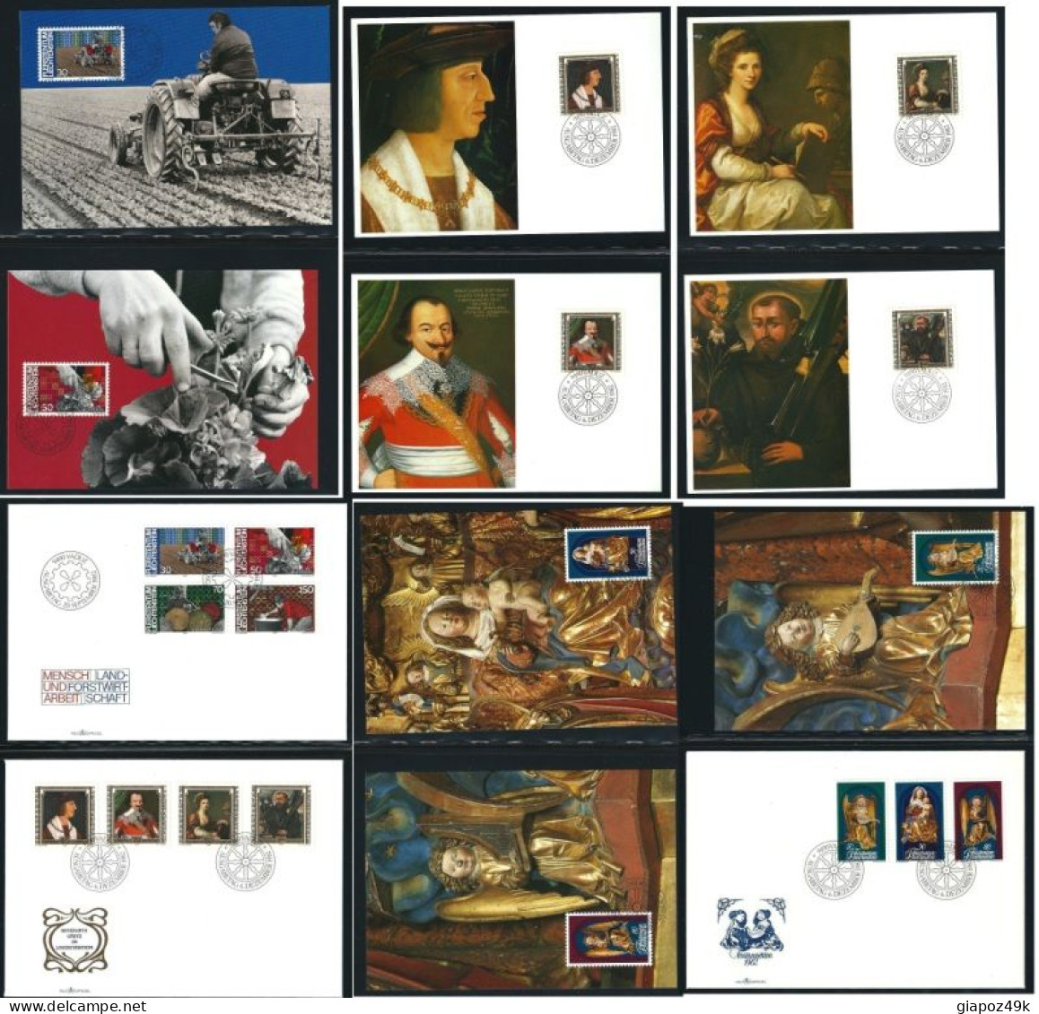 ● LIECHTENSTEIN 1978/2005 ֍ COLLEZIONE MAXIMUM e FDC completa ● SOTTO COSTO ● ALTO VALORE ●