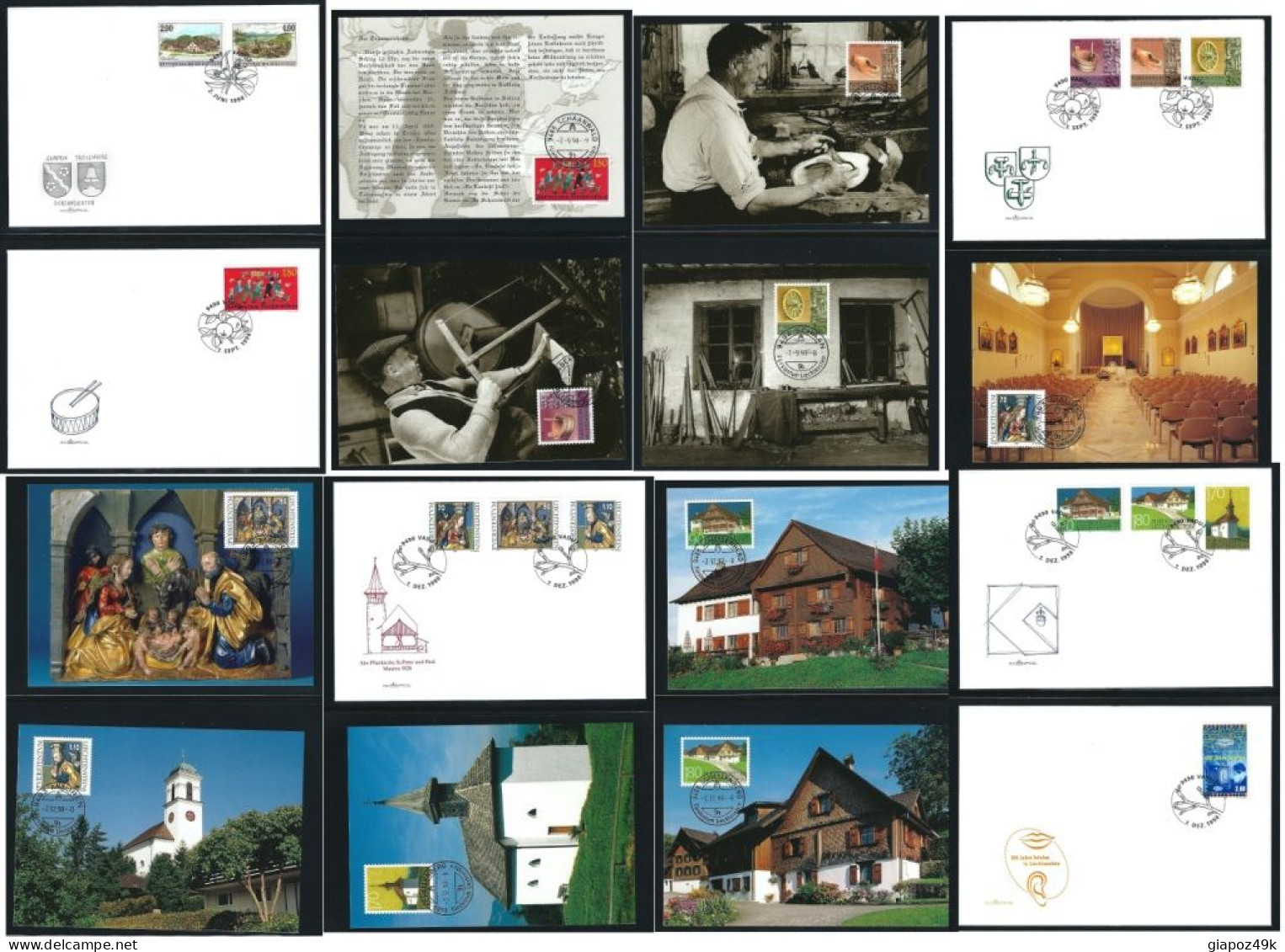 ● LIECHTENSTEIN 1978/2005 ֍ COLLEZIONE MAXIMUM e FDC completa ● SOTTO COSTO ● ALTO VALORE ●