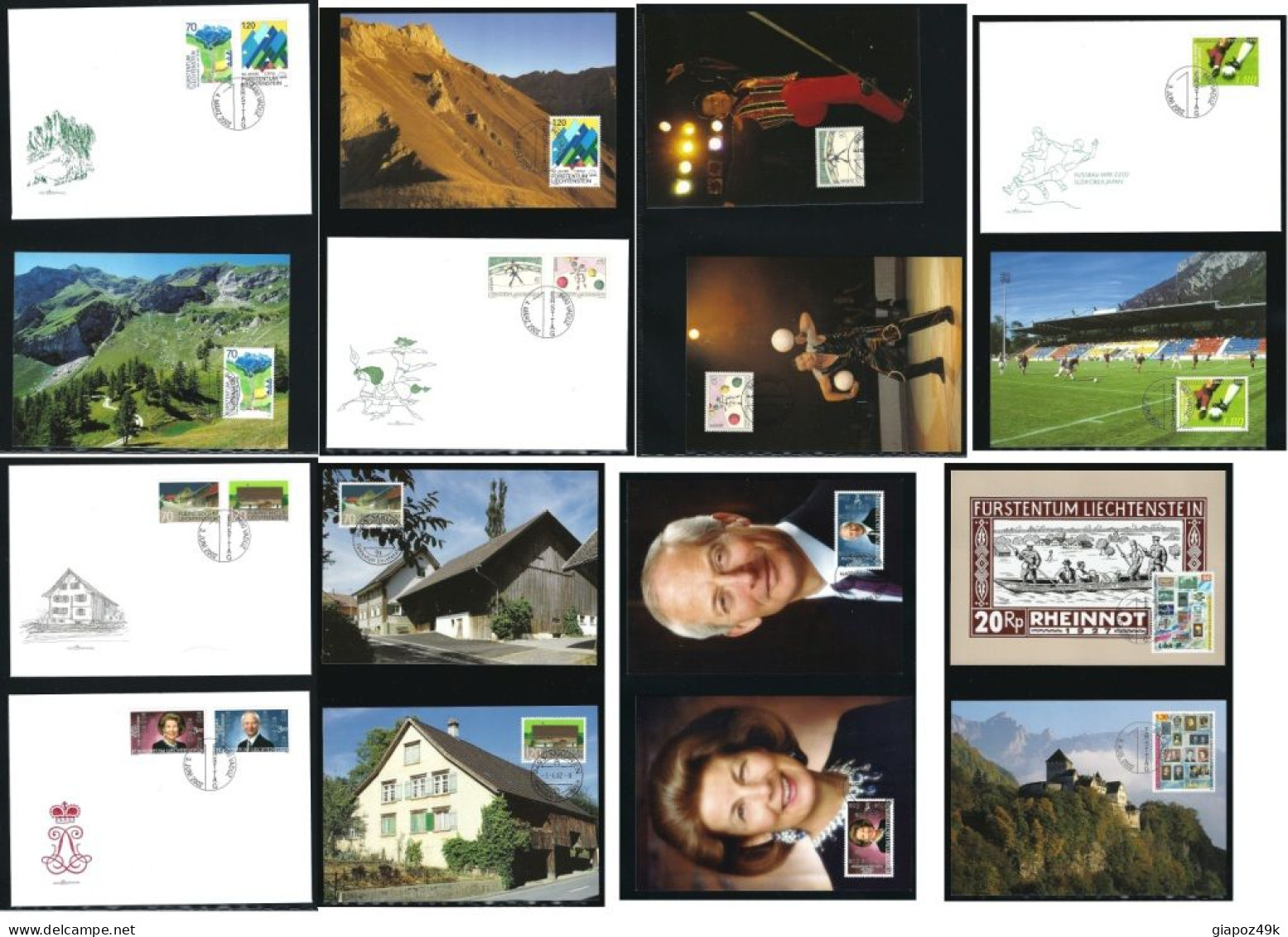 ● LIECHTENSTEIN 1978/2005 ֍ COLLEZIONE MAXIMUM e FDC completa ● SOTTO COSTO ● ALTO VALORE ●