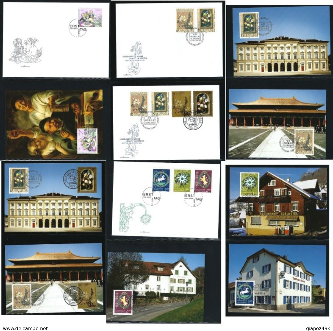 ● LIECHTENSTEIN 1978/2005 ֍ COLLEZIONE MAXIMUM e FDC completa ● SOTTO COSTO ● ALTO VALORE ●