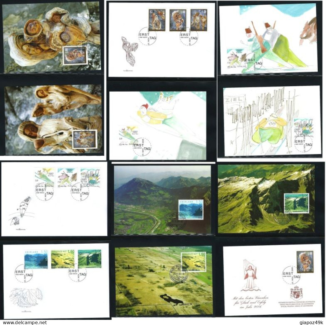 ● LIECHTENSTEIN 1978/2005 ֍ COLLEZIONE MAXIMUM e FDC completa ● SOTTO COSTO ● ALTO VALORE ●