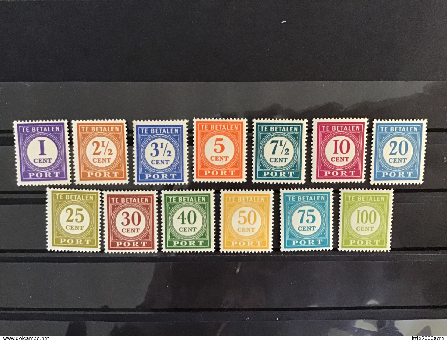 Netherland Indies 1947 Postage Due Set Mint NVPH 53-65 Sc J47-59 - Indes Néerlandaises
