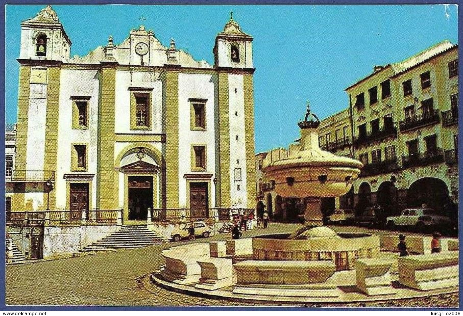 Évora - Praça Do Giraldo E Igreja De Santo Antão - Evora