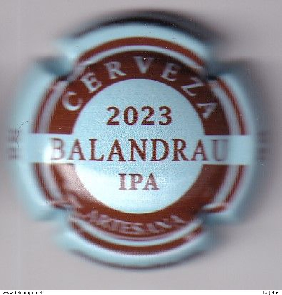 CHAPA DE CERVEZA ARTESANA BALANDRAU IPA 2023 (BEER-BIERE) CORONA - Bier