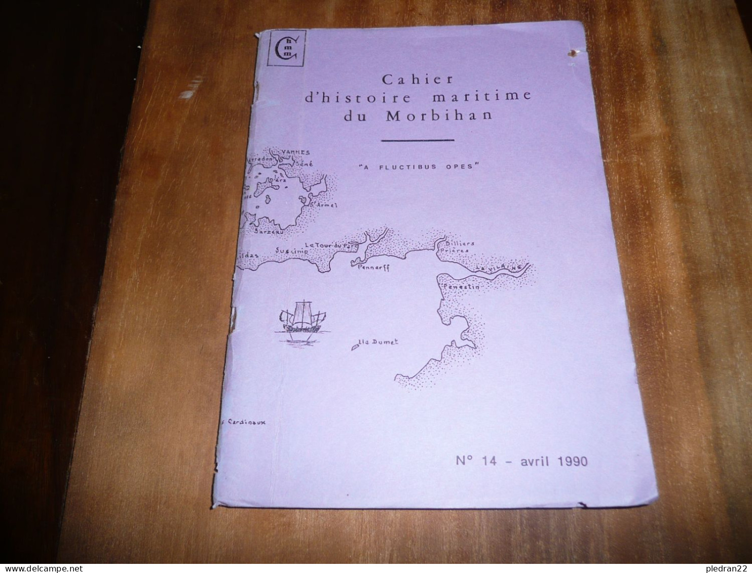 CAHIER D'HISTOIRE MARITIME DU MORBIHAN N° 14 AVRIL 1990 AMIRAL DOUGUET OSTREICULTURE + DIVERS - Bretagne