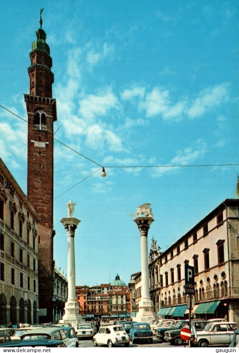 CPM - VICENZA - Piazza Dei Signori (voitures) - Edition Sagi - Vicenza