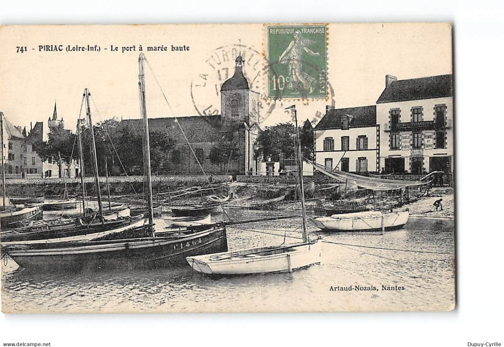 PIRIAC - Le Port à Marée Haute - Très Bon état - Piriac Sur Mer