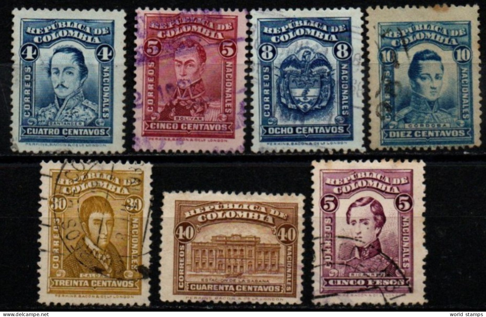 COLOMBIE 1923-6 O - Colombie