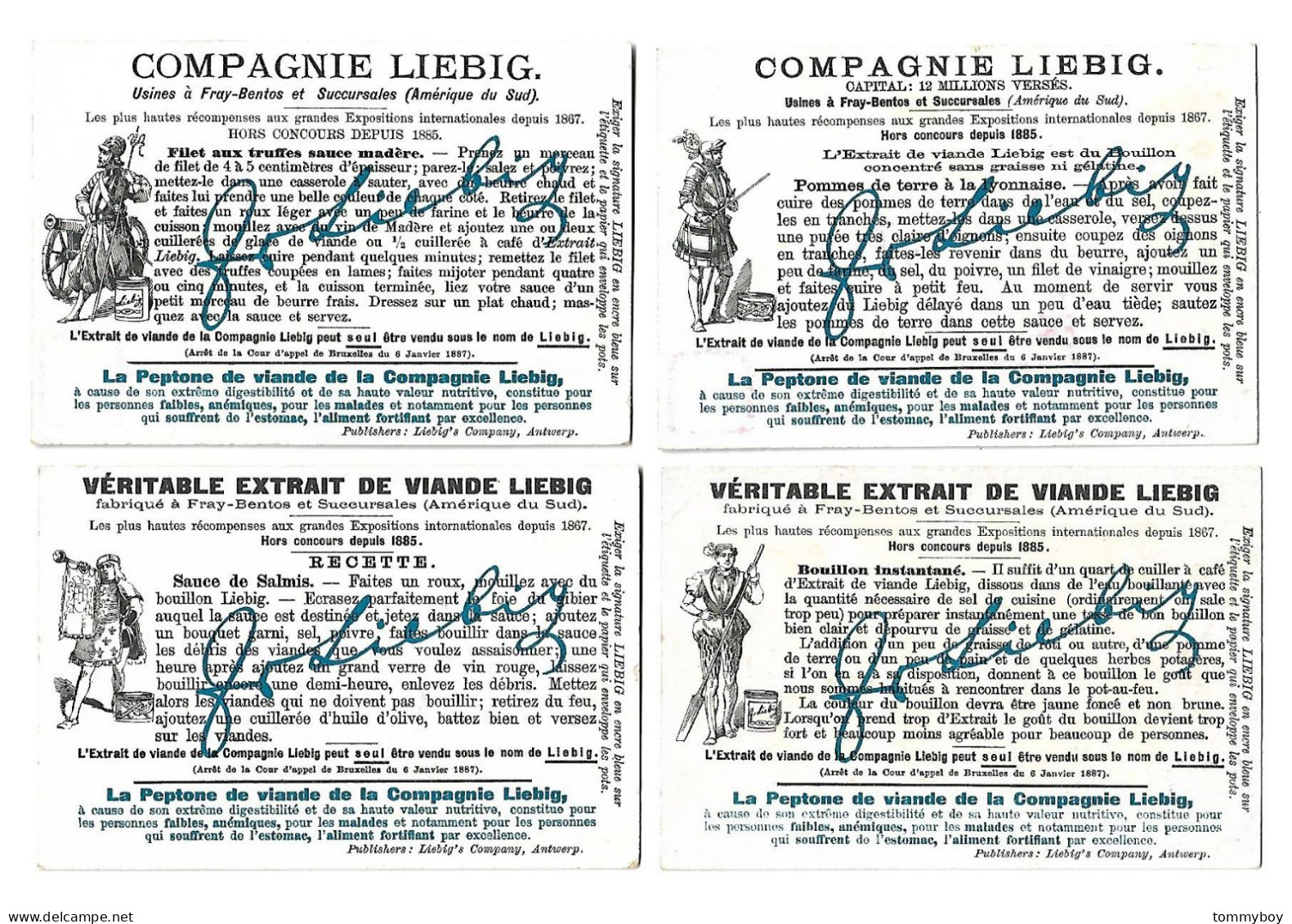 S 524, Liebig 6 Cards, La Découverte De La Route Des Indes (ref B11) - Liebig