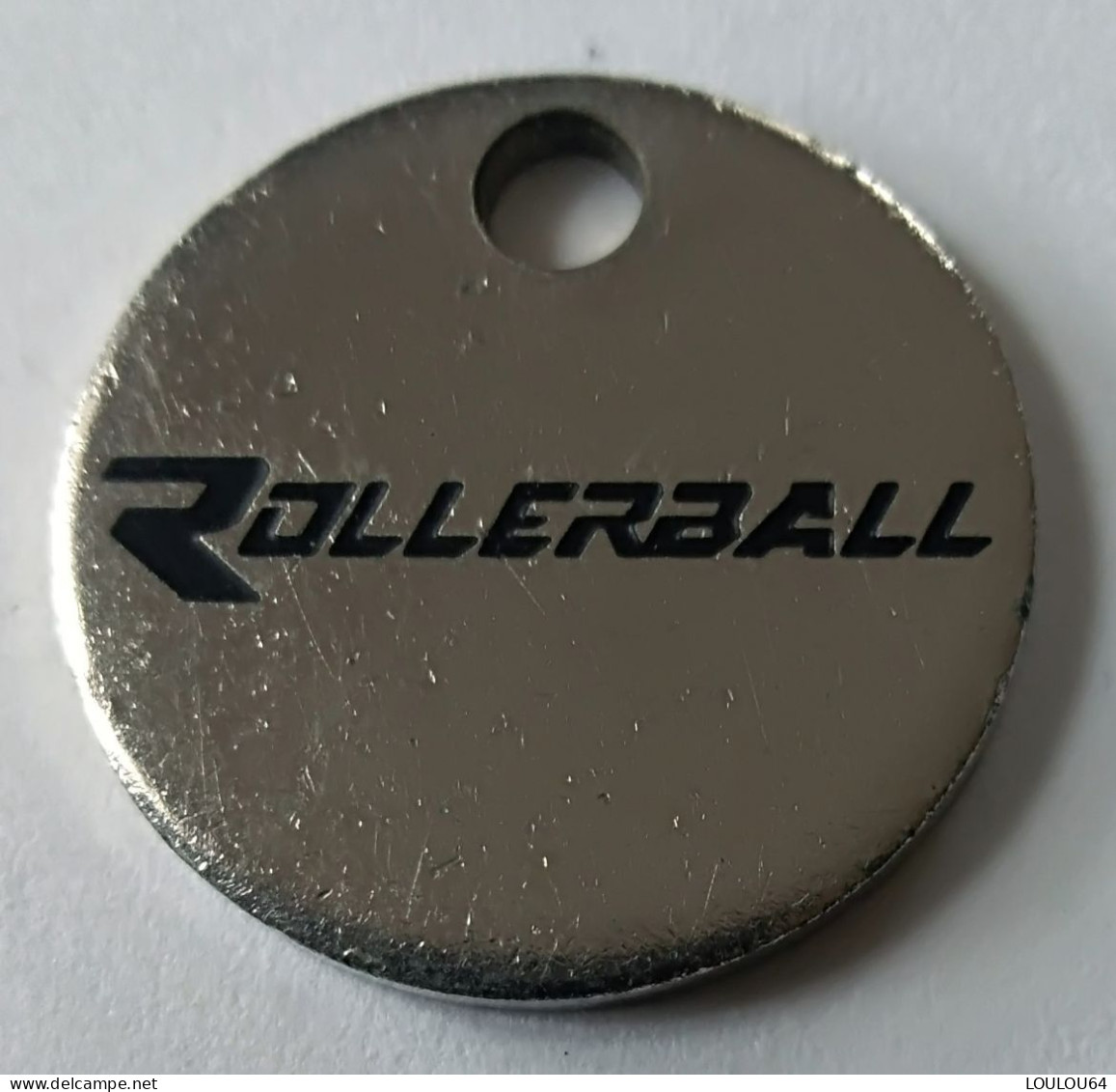 Jeton De Caddie - ROLLERBALL - CTS 2002 - En Métal - (1) - - Trolley Token/Shopping Trolley Chip