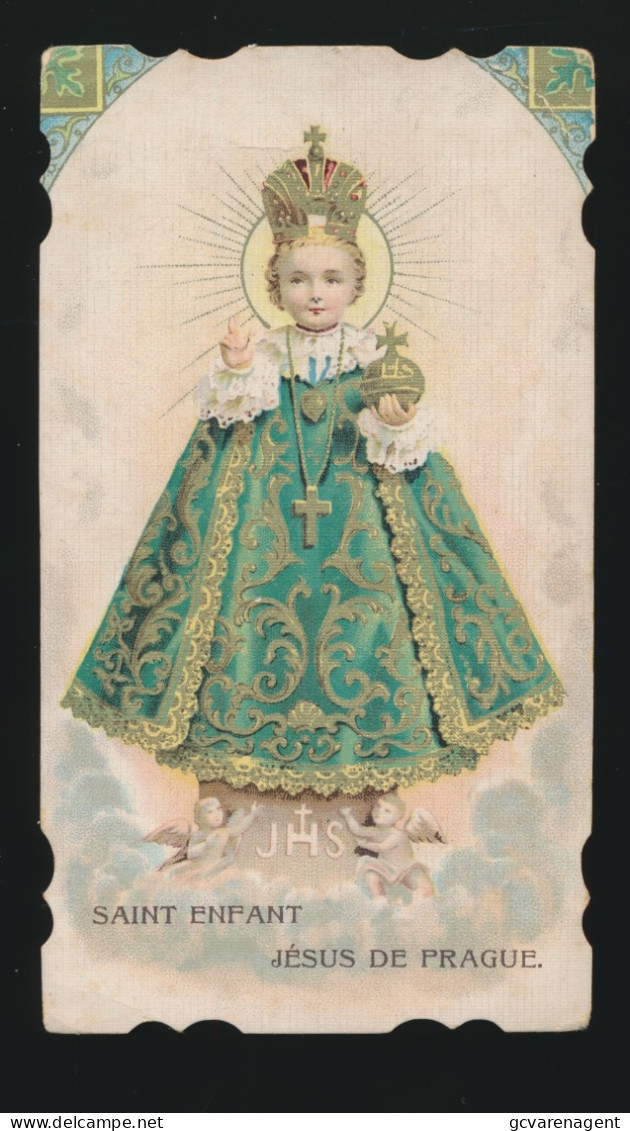 IMAGE PIEUSE , H. PRENTJE.             SAINT ENFANT JESUS DE PRAGUE - Images Religieuses