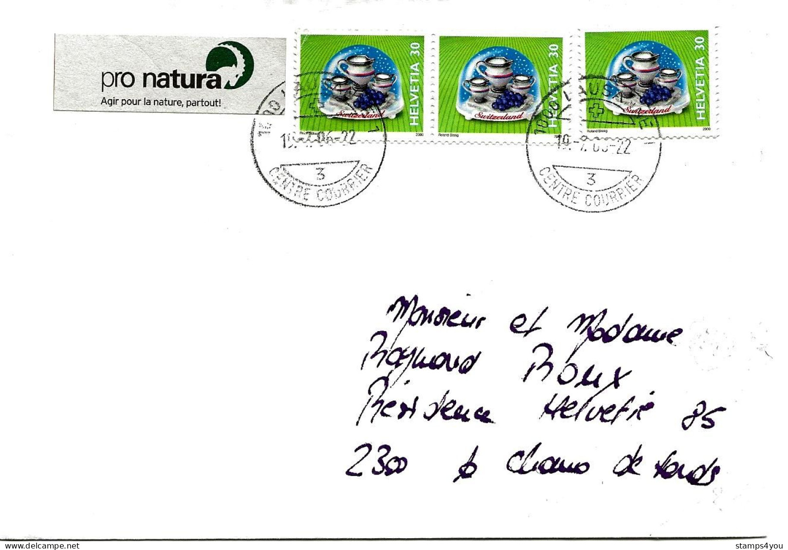 CH - 169 - Enveloppe Envoyée De Lausanne 1986 - Covers & Documents