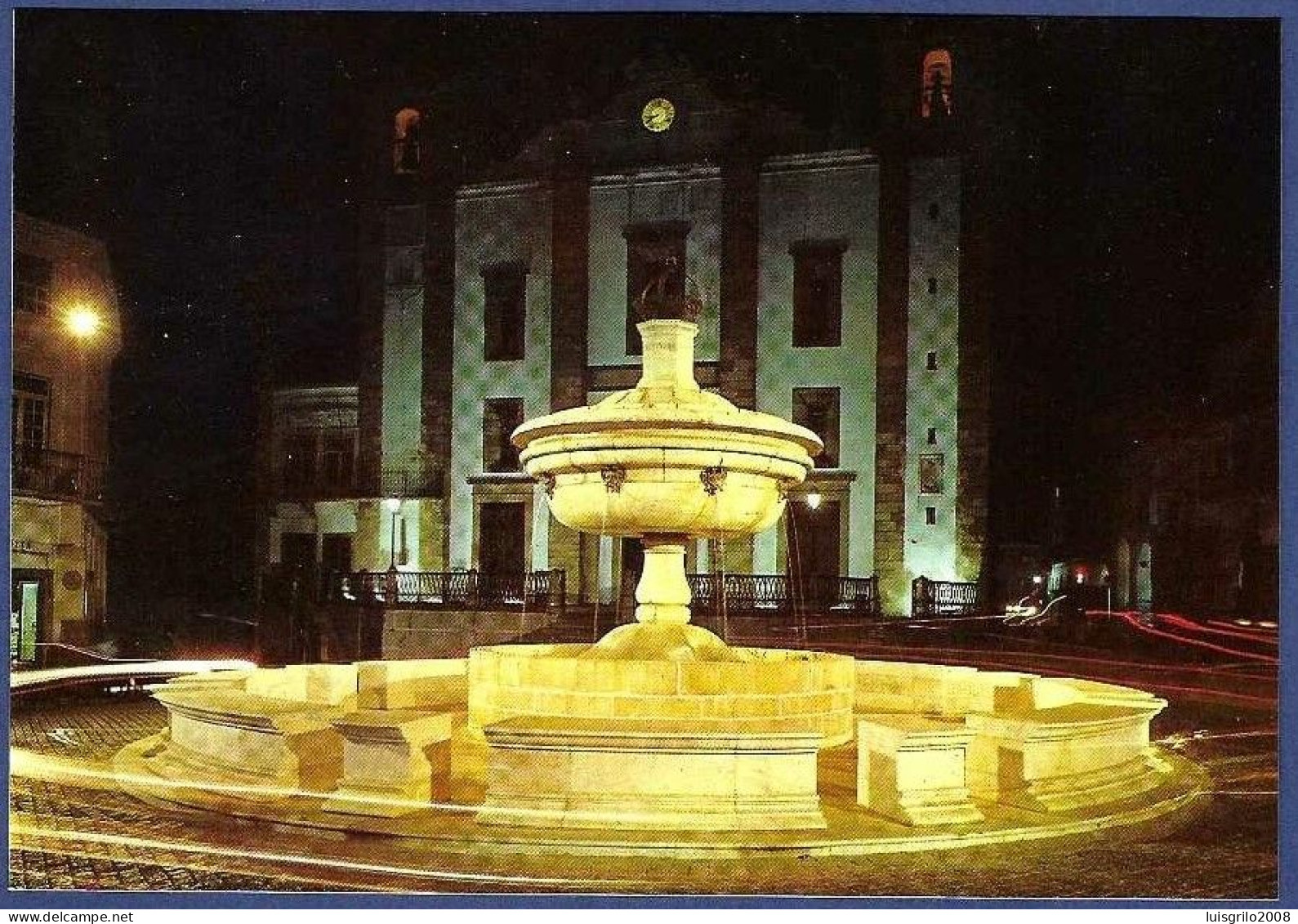 Évora - Fonte Henriquina Da Praça Do Giraldo (Vista Nocturna) - Evora