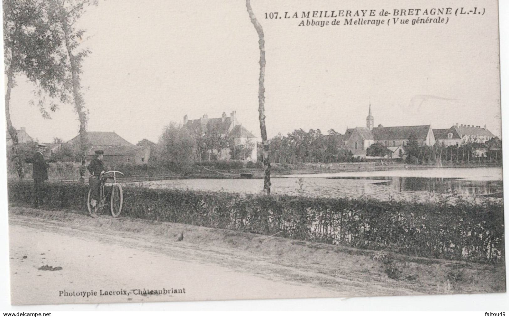 44 - LA MEILLERAYE-DE-BRETAGNE  - Vue Générale De L'Abbaye De Melleray   47 - Other & Unclassified