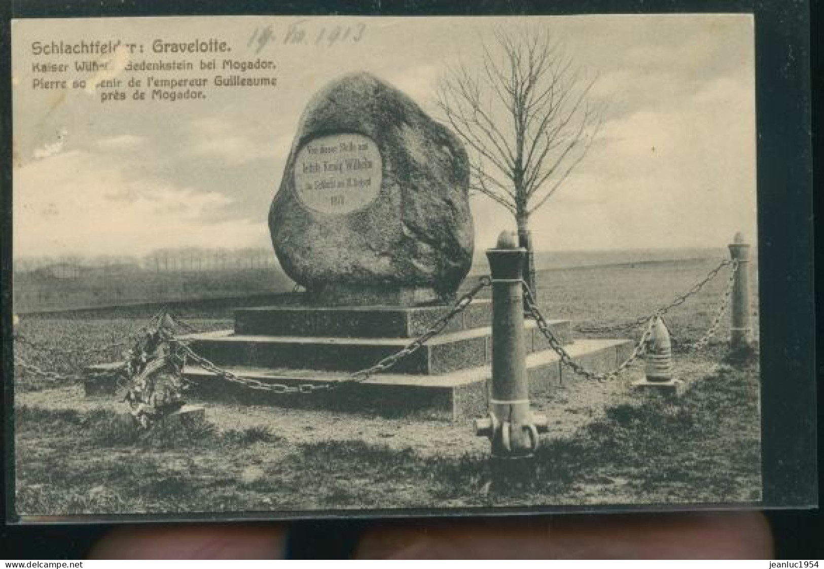 GRAVELOTTE CP ALLEMANDE     ( MES PHOTOS NE SONT PAS JAUNES ) - Sonstige & Ohne Zuordnung