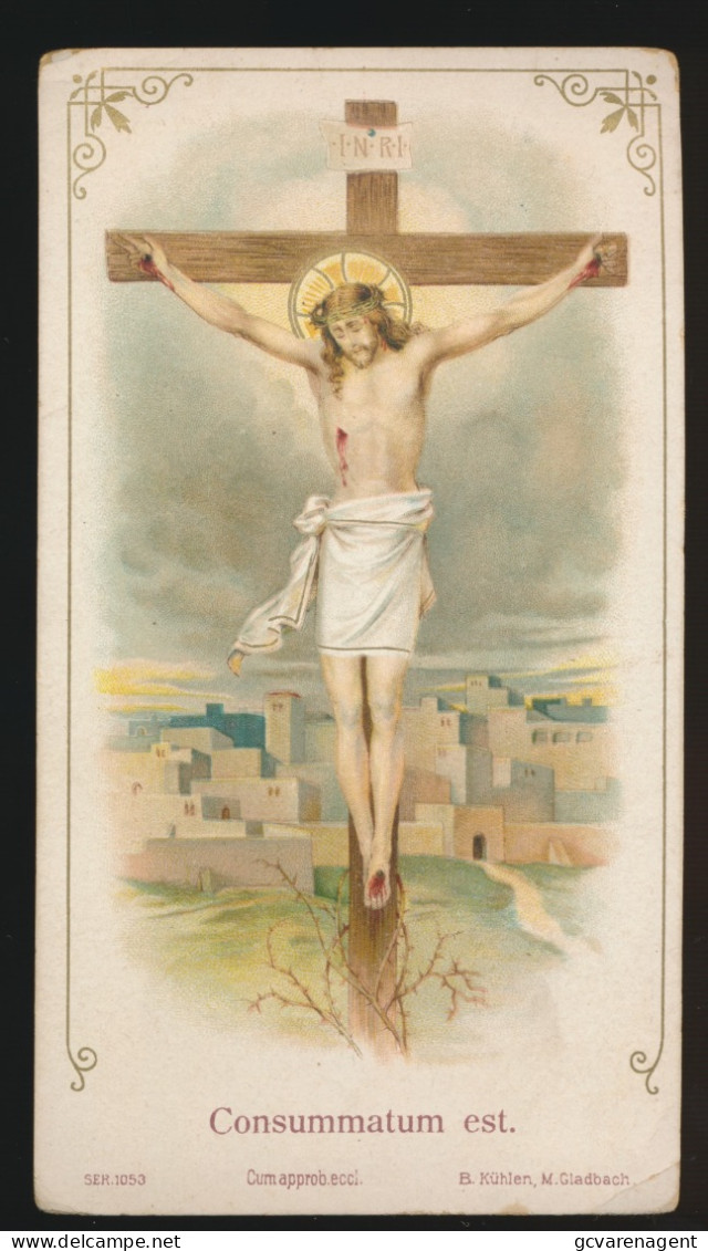 IMAGE PIEUSE , H. PRENTJE.                JESUS - Devotion Images