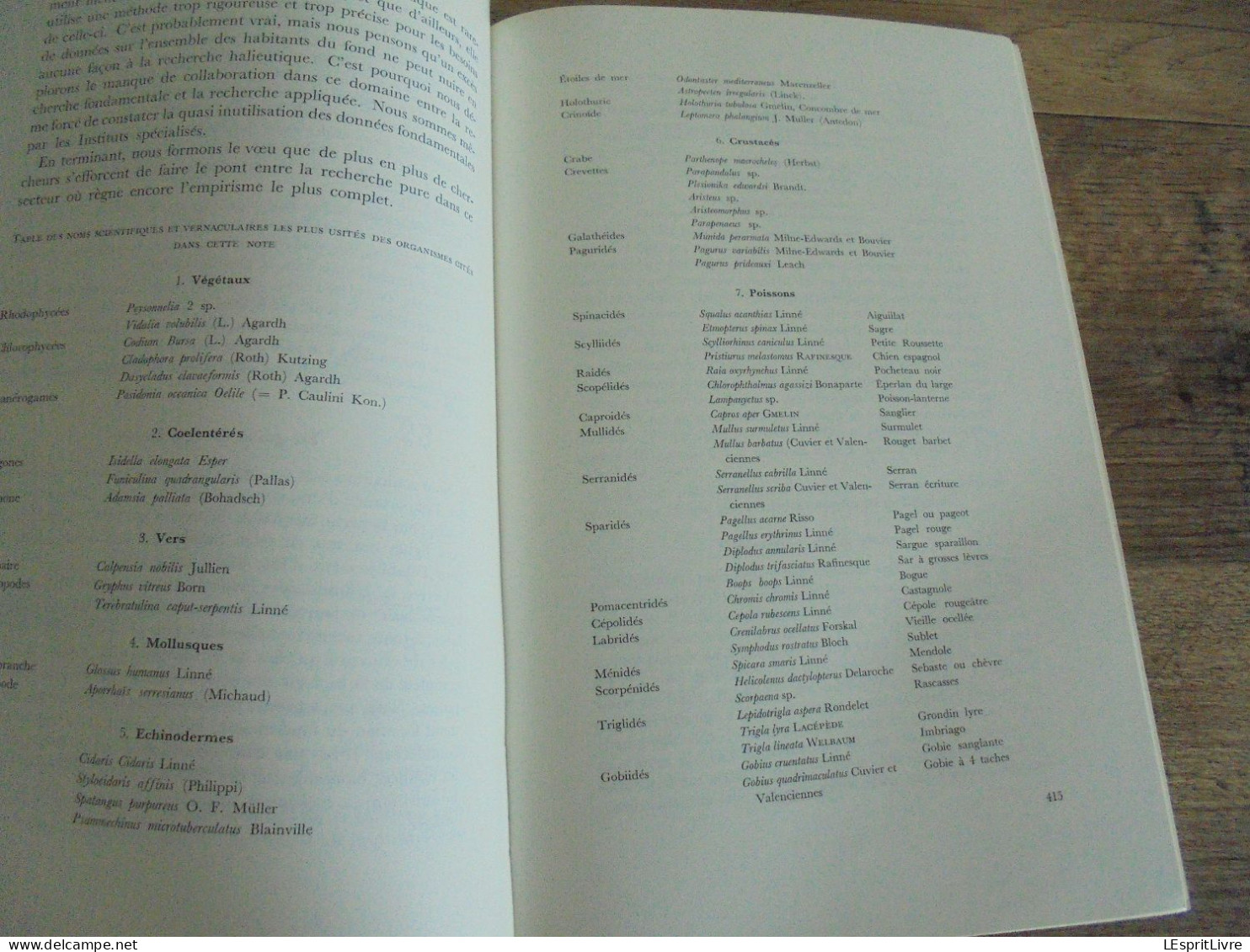 LES NATURALISTES BELGES N° 8 Année 1971 Régionalisme Pêche Sadaigne Beauchamp Champignons Végétation Botanique Flore