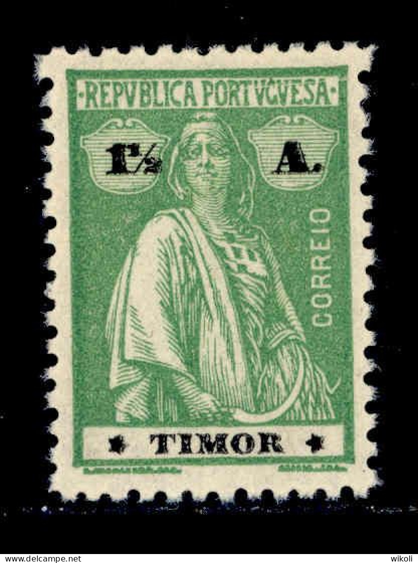! ! Timor - 1923 Ceres 1 1/2 A - Af. 192 - MH - Timor