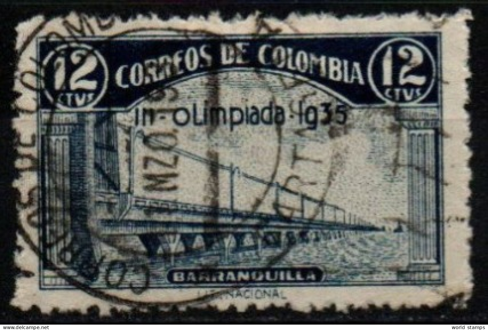 COLOMBIE 1935 O - Colombia