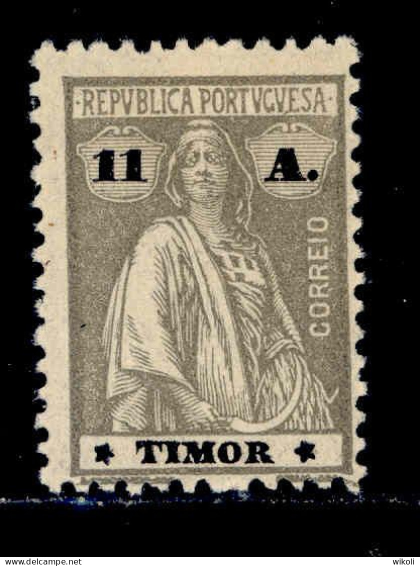 ! ! Timor - 1923 Ceres 11 A - Af. 196 - MH - Timor