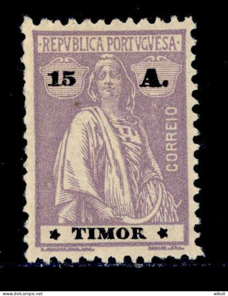! ! Timor - 1923 Ceres 15 A - Af. 197 - MH - Timor