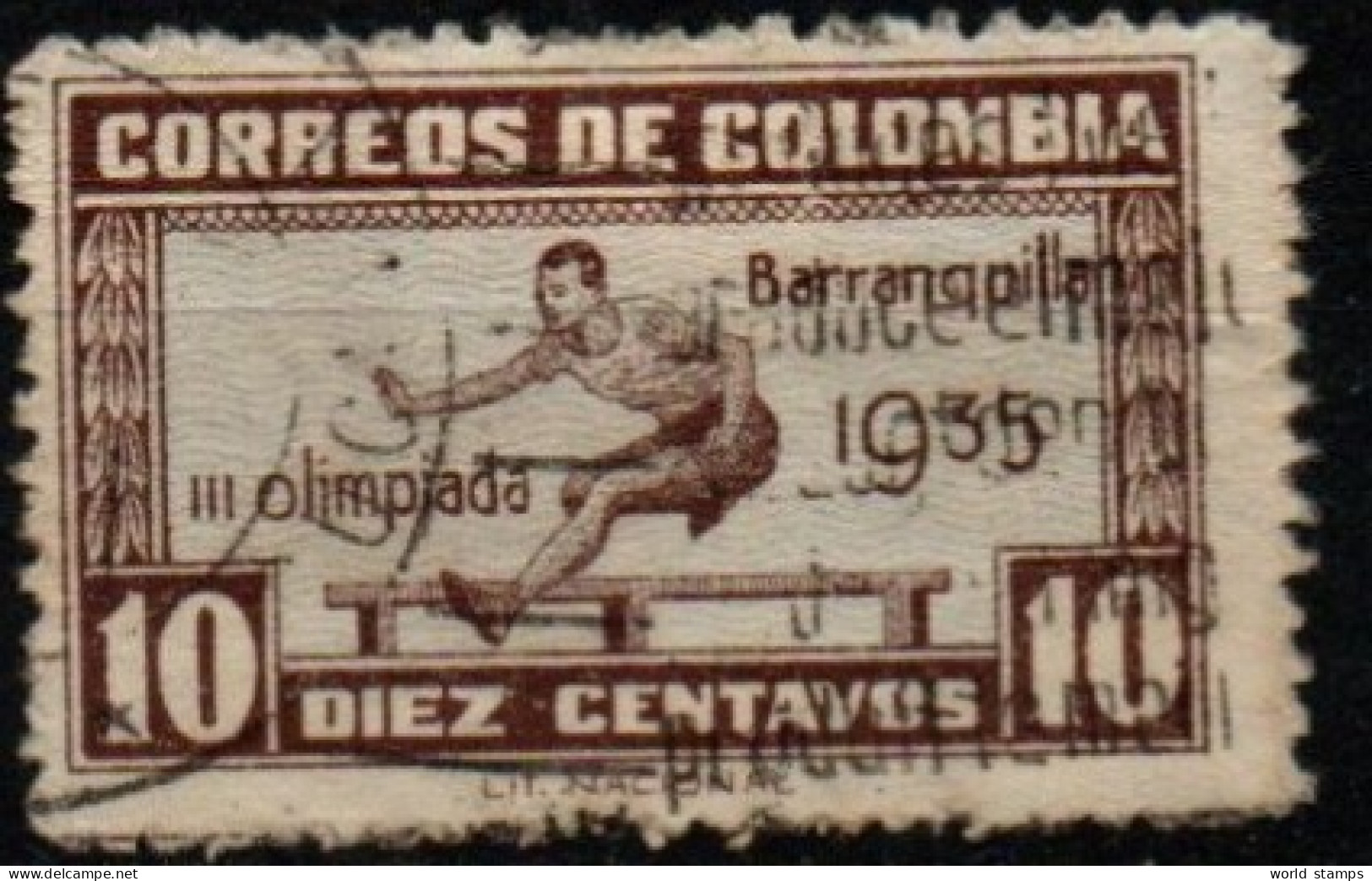 COLOMBIE 1935 O - Colombie