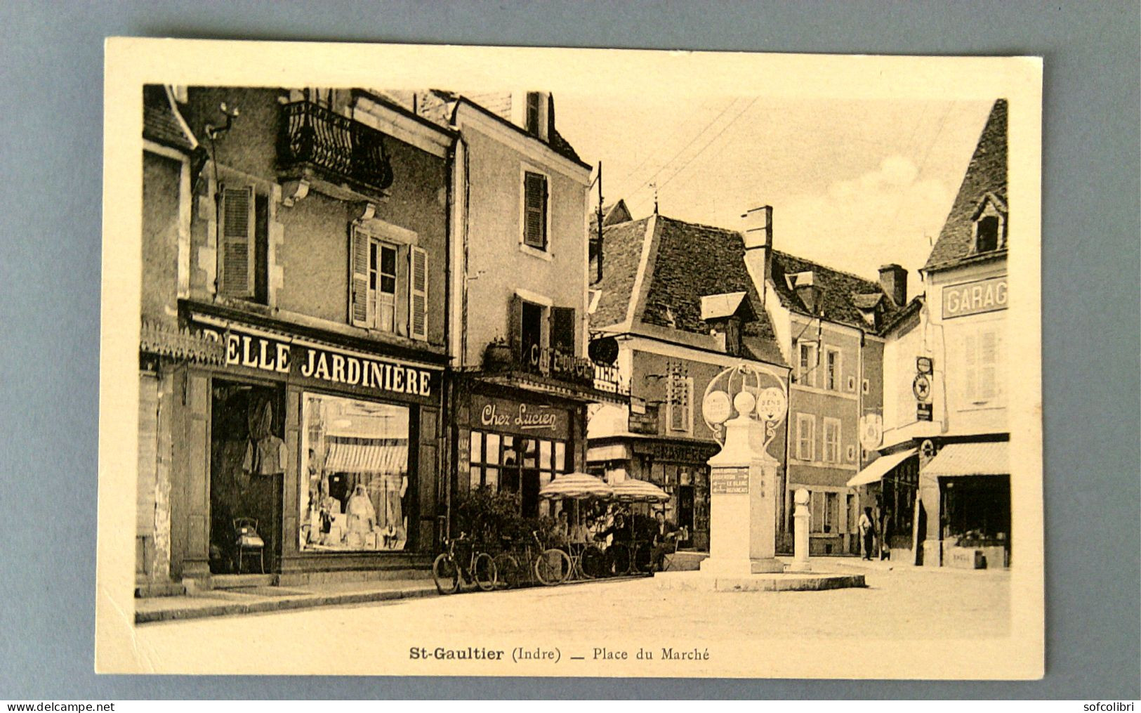 36 - ST GAULTIER - Place Du Marché - Other & Unclassified