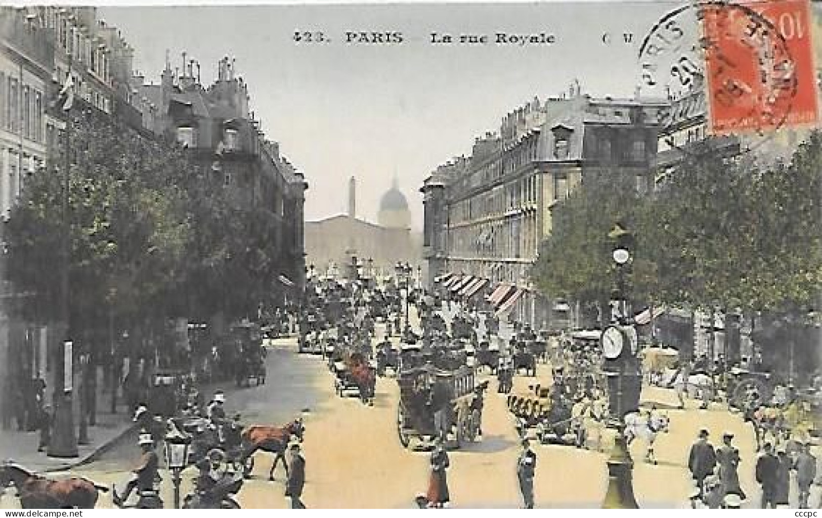CPA Paris La Rue Royale - District 08