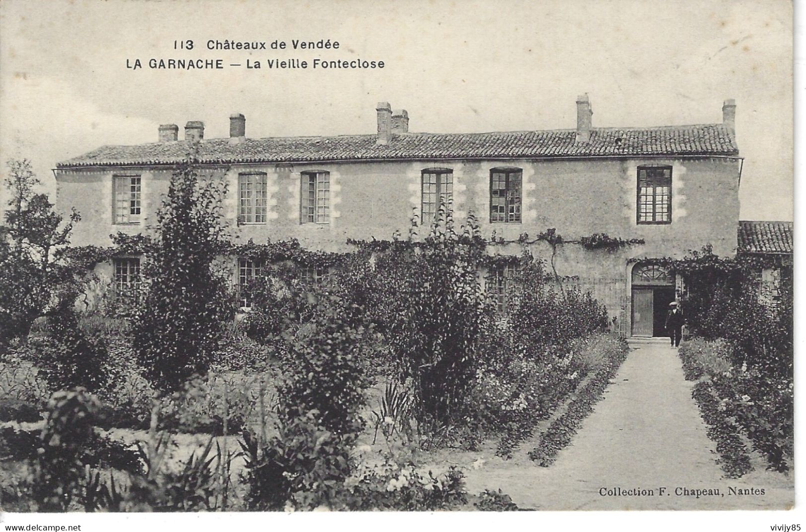 85 - LA GARNACHE - T.Belle Vue Animée Du Château " La Vieille Fonteclose " - Other & Unclassified