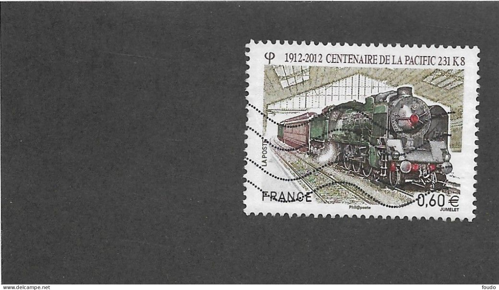 FRANCE 2012 -  N°YT 4655 - Used Stamps