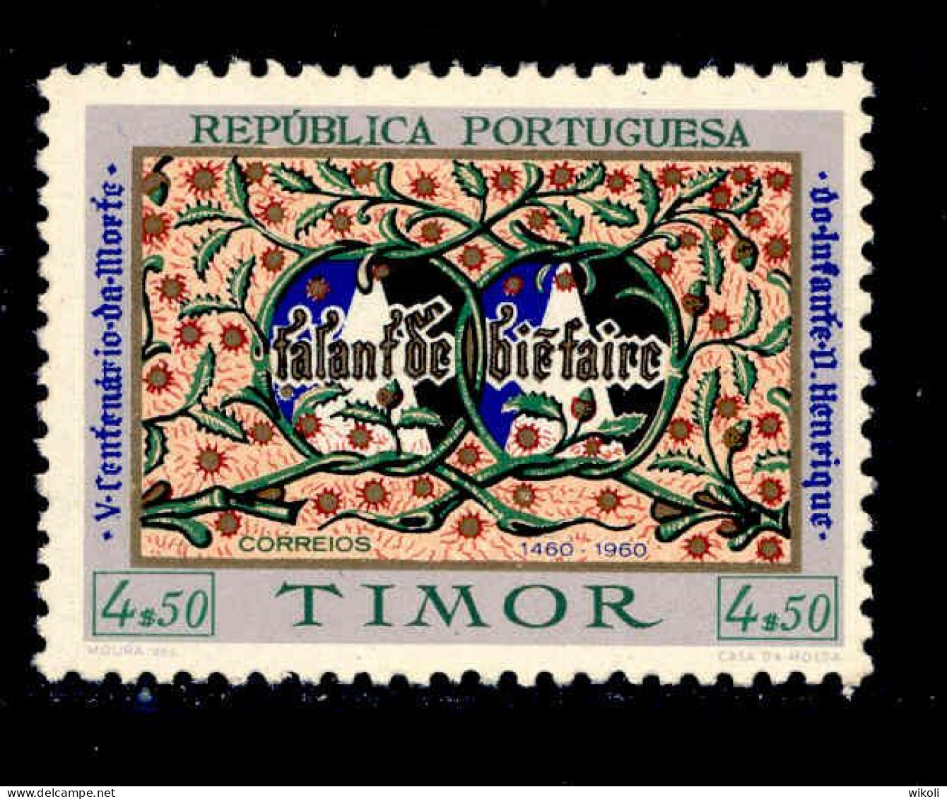 ! ! Timor - 1960 Prince Henry - Af. 315 - MH - Timor