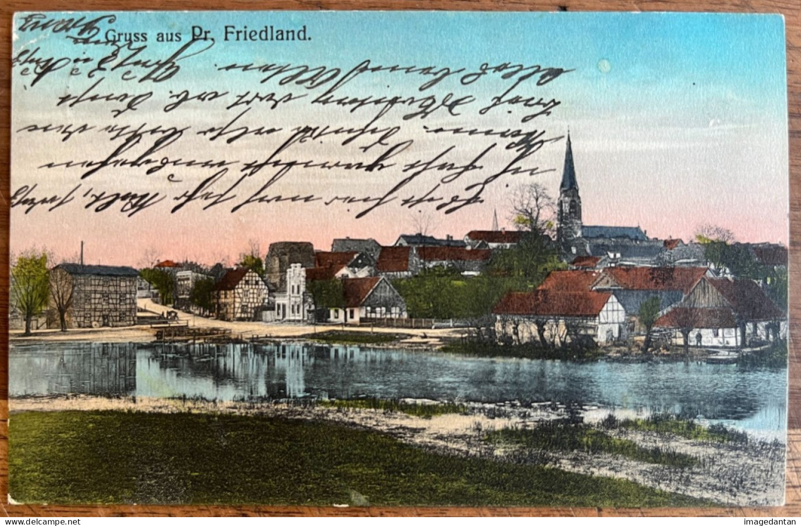Gruss Aus Pr, Friedland - Preussis H Friedland Stempel - 25/03/1911 - Pommern