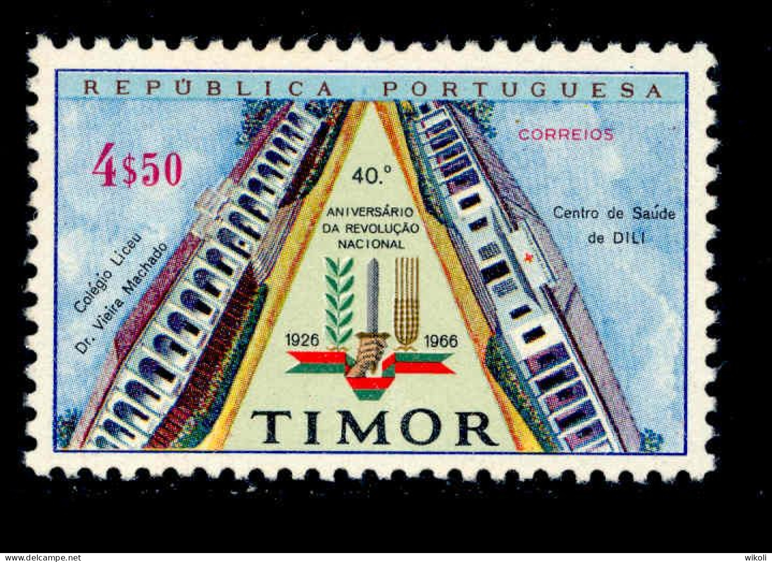 ! ! Timor - 1966 National Revolution - Af. 337 - MH - Timor