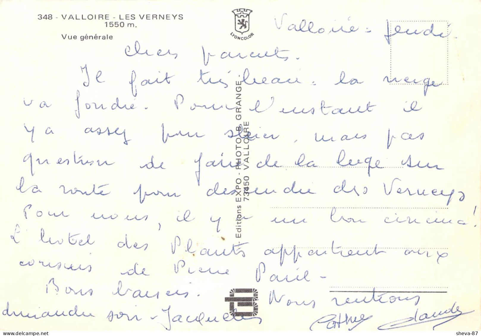 73 - Valloire - Les Verneys - Vue Générale - Other & Unclassified